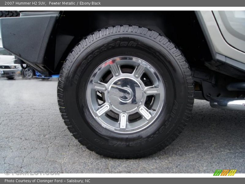 Pewter Metallic / Ebony Black 2007 Hummer H2 SUV