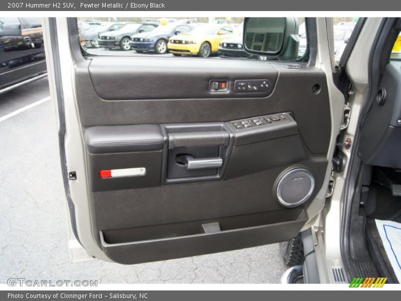 Pewter Metallic / Ebony Black 2007 Hummer H2 SUV