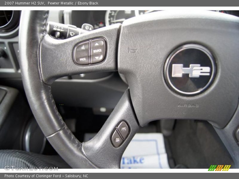 Pewter Metallic / Ebony Black 2007 Hummer H2 SUV