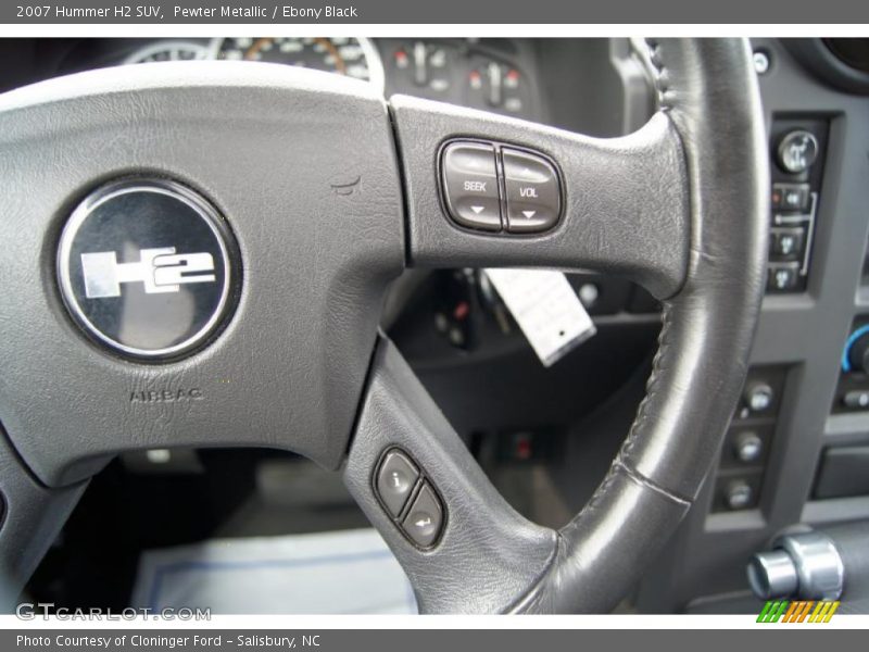 Pewter Metallic / Ebony Black 2007 Hummer H2 SUV