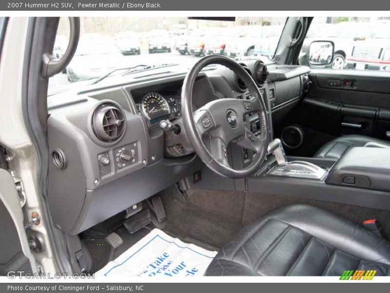 Pewter Metallic / Ebony Black 2007 Hummer H2 SUV