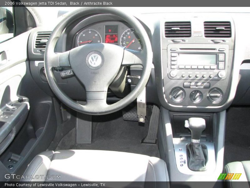 Black / Anthracite Black 2006 Volkswagen Jetta TDI Sedan