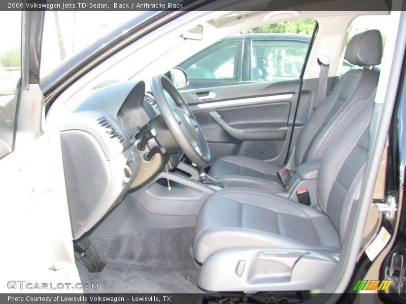 Black / Anthracite Black 2006 Volkswagen Jetta TDI Sedan