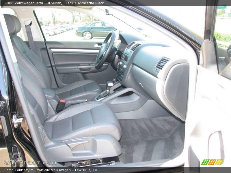 Black / Anthracite Black 2006 Volkswagen Jetta TDI Sedan