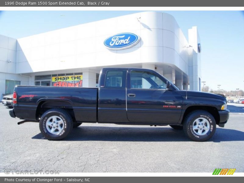  1996 Ram 1500 Sport Extended Cab Black