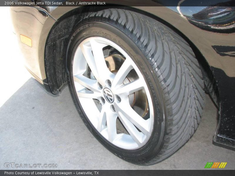 Black / Anthracite Black 2006 Volkswagen Jetta TDI Sedan