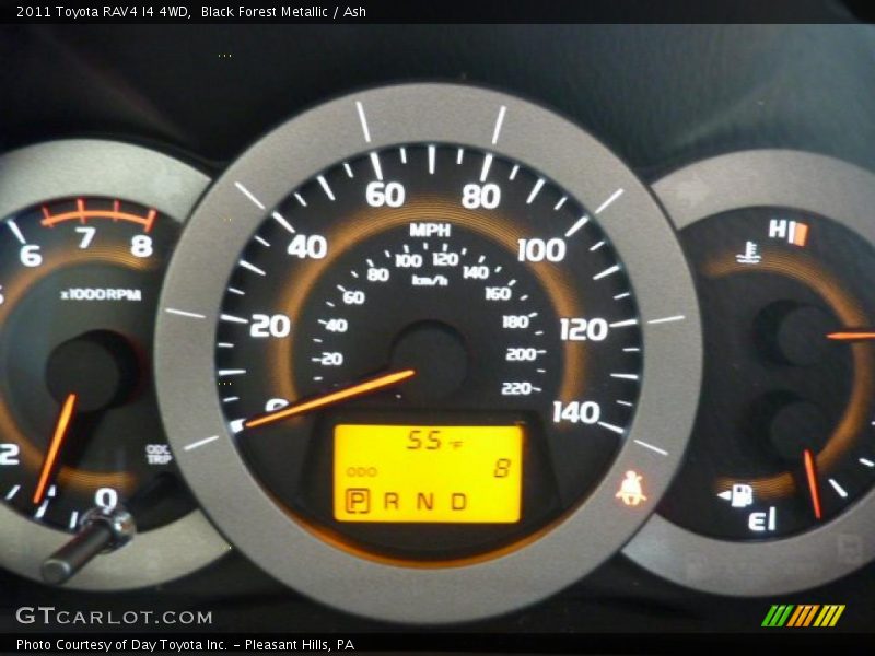 Black Forest Metallic / Ash 2011 Toyota RAV4 I4 4WD
