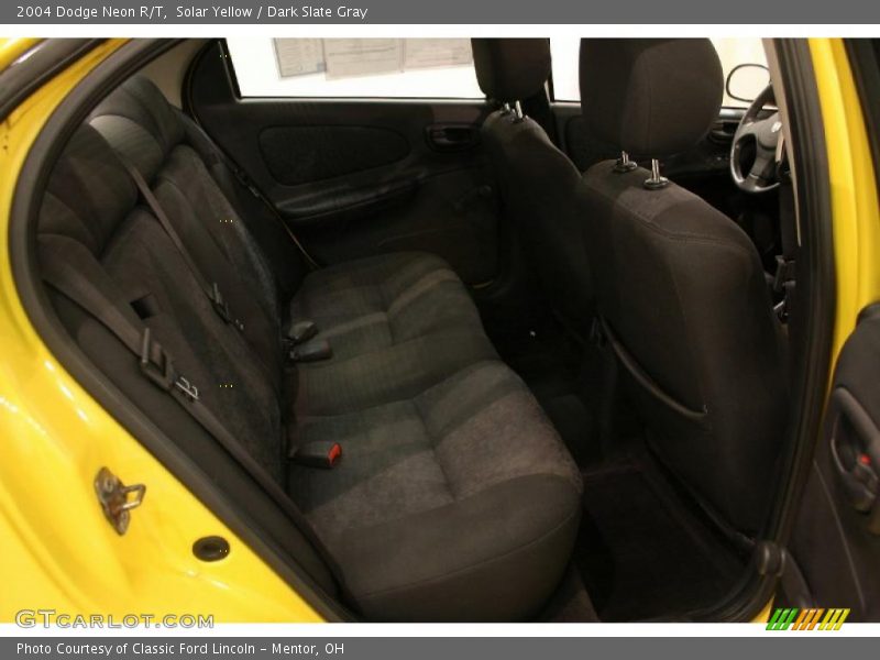 Solar Yellow / Dark Slate Gray 2004 Dodge Neon R/T
