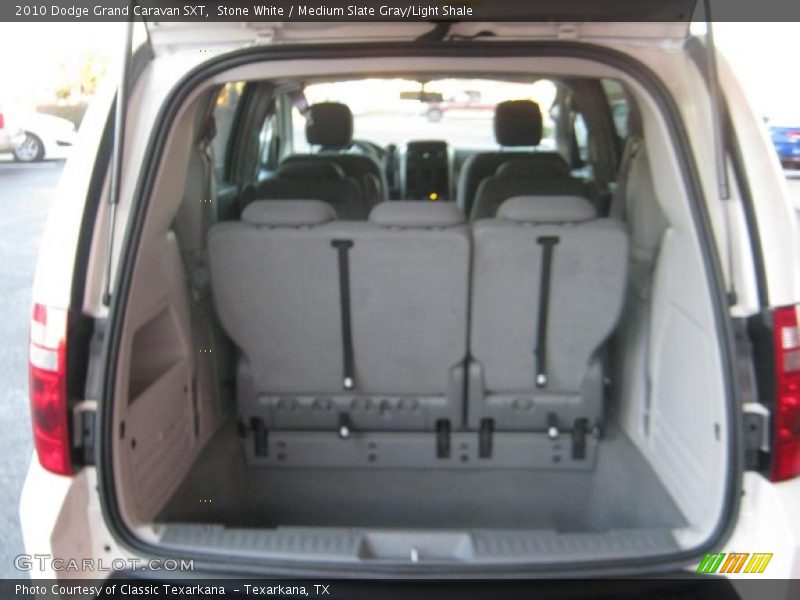 Stone White / Medium Slate Gray/Light Shale 2010 Dodge Grand Caravan SXT