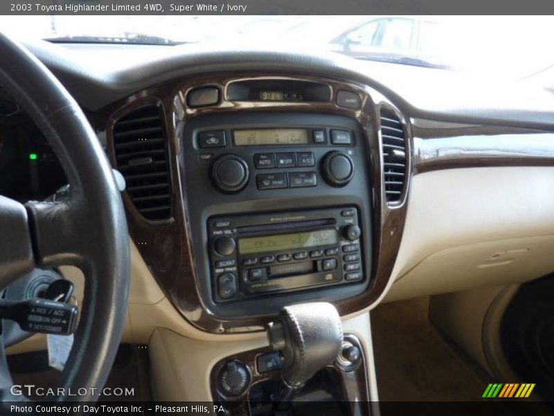 Super White / Ivory 2003 Toyota Highlander Limited 4WD