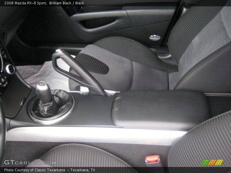 Brilliant Black / Black 2008 Mazda RX-8 Sport