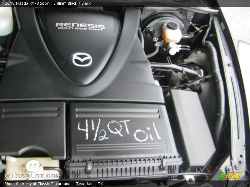 Brilliant Black / Black 2008 Mazda RX-8 Sport