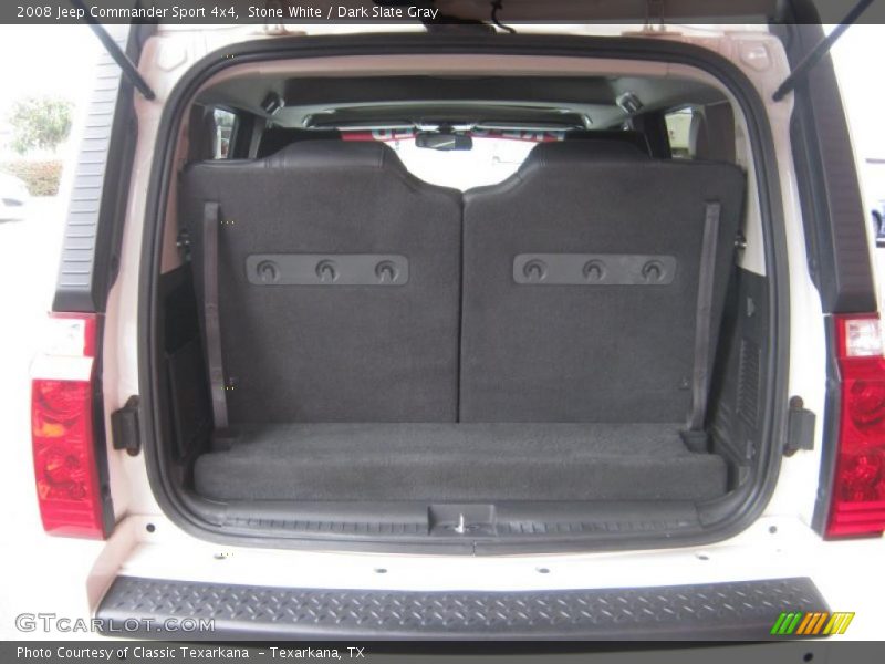 Stone White / Dark Slate Gray 2008 Jeep Commander Sport 4x4