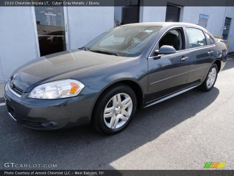 Cyber Gray Metallic / Ebony 2010 Chevrolet Impala LT