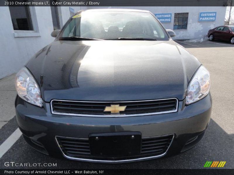 Cyber Gray Metallic / Ebony 2010 Chevrolet Impala LT