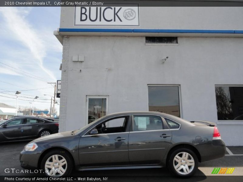 Cyber Gray Metallic / Ebony 2010 Chevrolet Impala LT