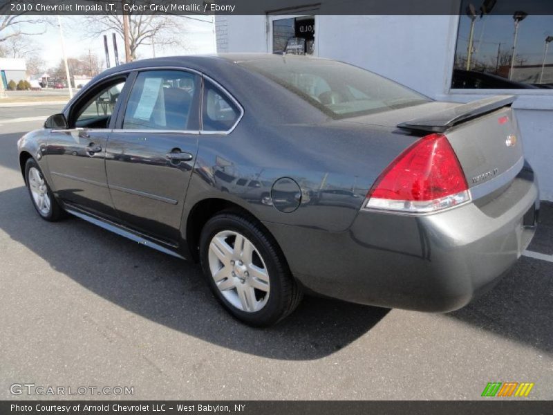 Cyber Gray Metallic / Ebony 2010 Chevrolet Impala LT
