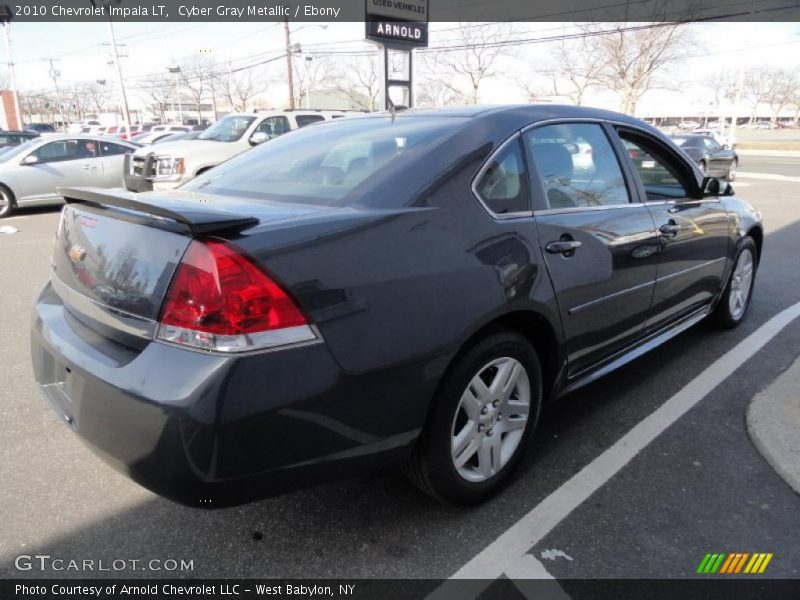 Cyber Gray Metallic / Ebony 2010 Chevrolet Impala LT