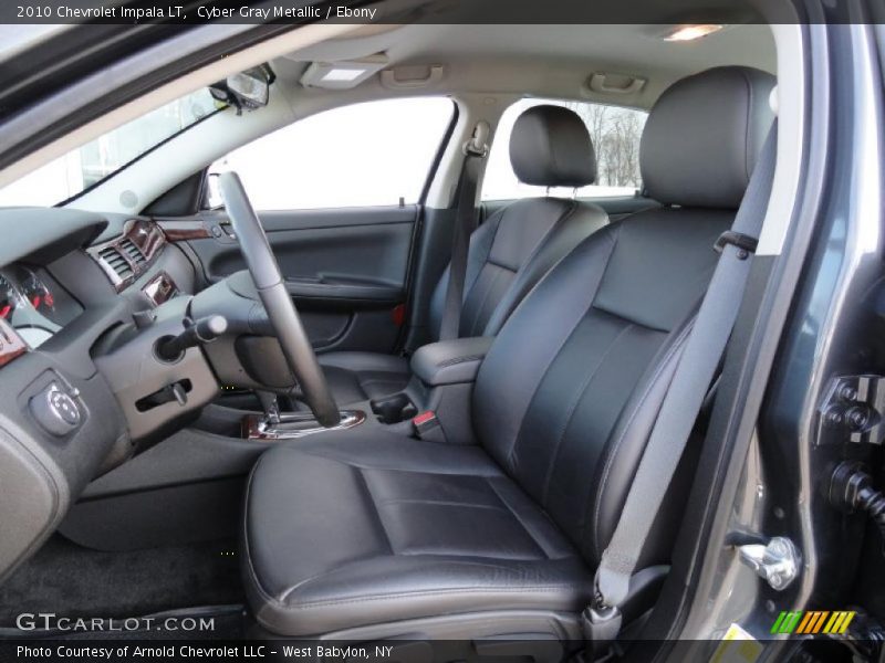 Cyber Gray Metallic / Ebony 2010 Chevrolet Impala LT