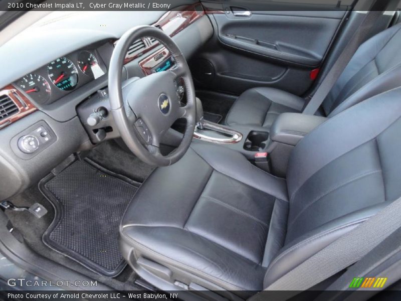 Cyber Gray Metallic / Ebony 2010 Chevrolet Impala LT