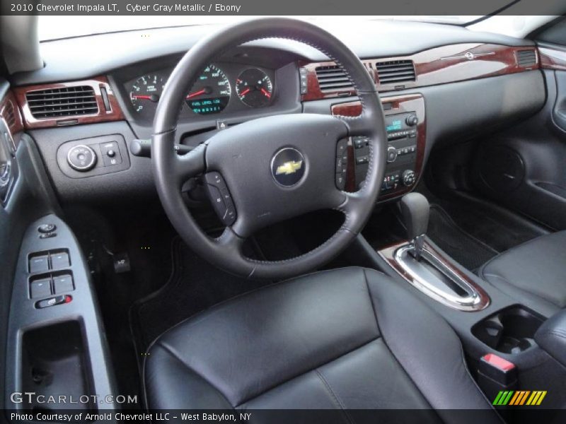 Cyber Gray Metallic / Ebony 2010 Chevrolet Impala LT