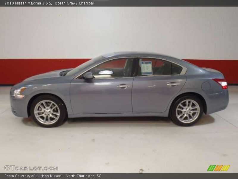 Ocean Gray / Charcoal 2010 Nissan Maxima 3.5 S