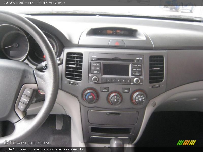 Bright Silver / Beige 2010 Kia Optima LX