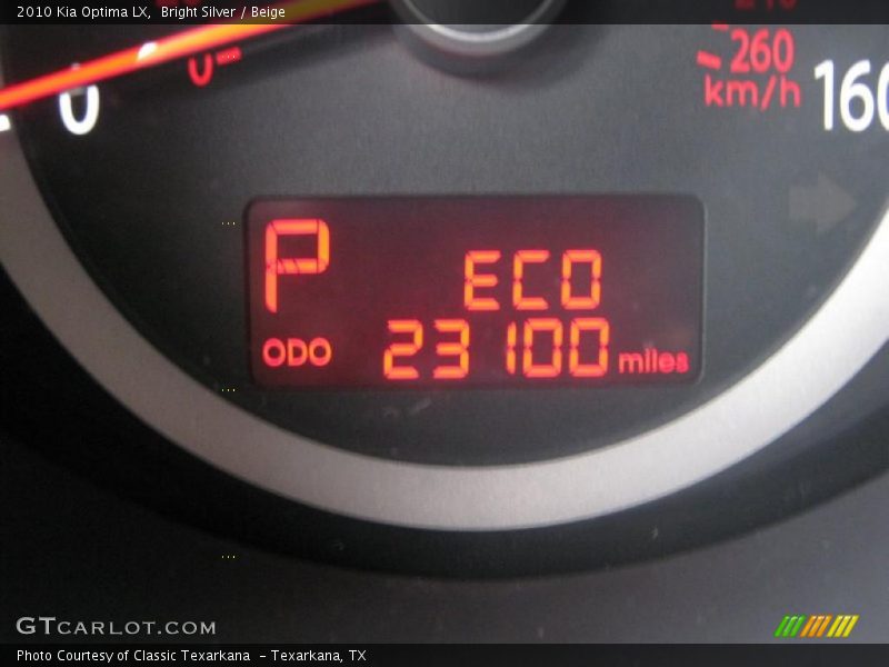 Bright Silver / Beige 2010 Kia Optima LX
