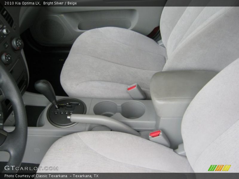 Bright Silver / Beige 2010 Kia Optima LX