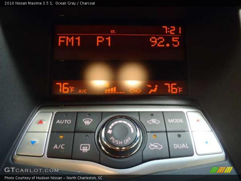 Ocean Gray / Charcoal 2010 Nissan Maxima 3.5 S