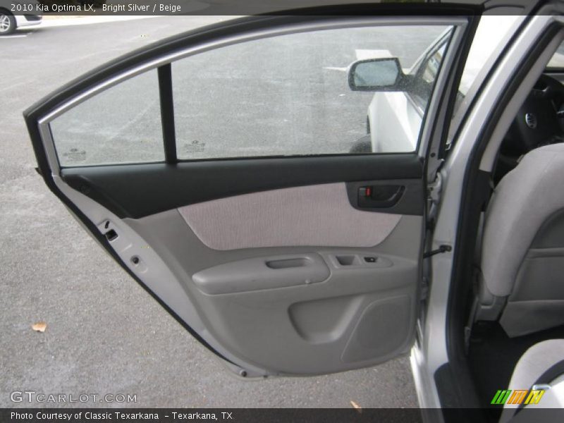 Bright Silver / Beige 2010 Kia Optima LX