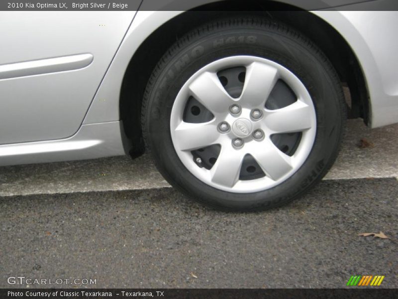 Bright Silver / Beige 2010 Kia Optima LX