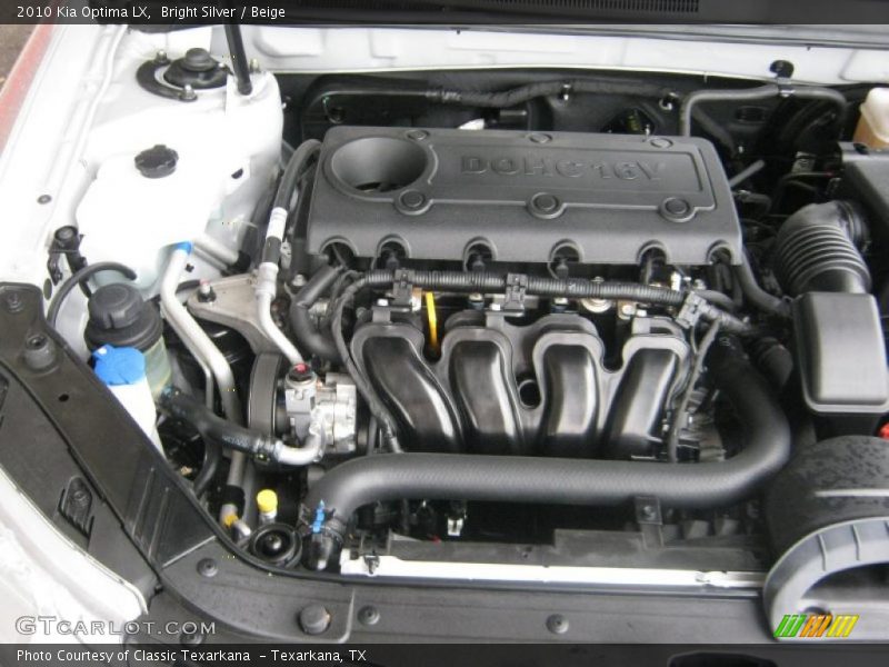 Bright Silver / Beige 2010 Kia Optima LX