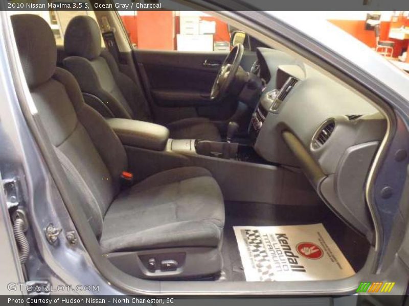 Ocean Gray / Charcoal 2010 Nissan Maxima 3.5 S