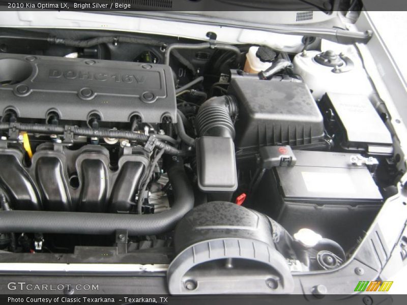 Bright Silver / Beige 2010 Kia Optima LX