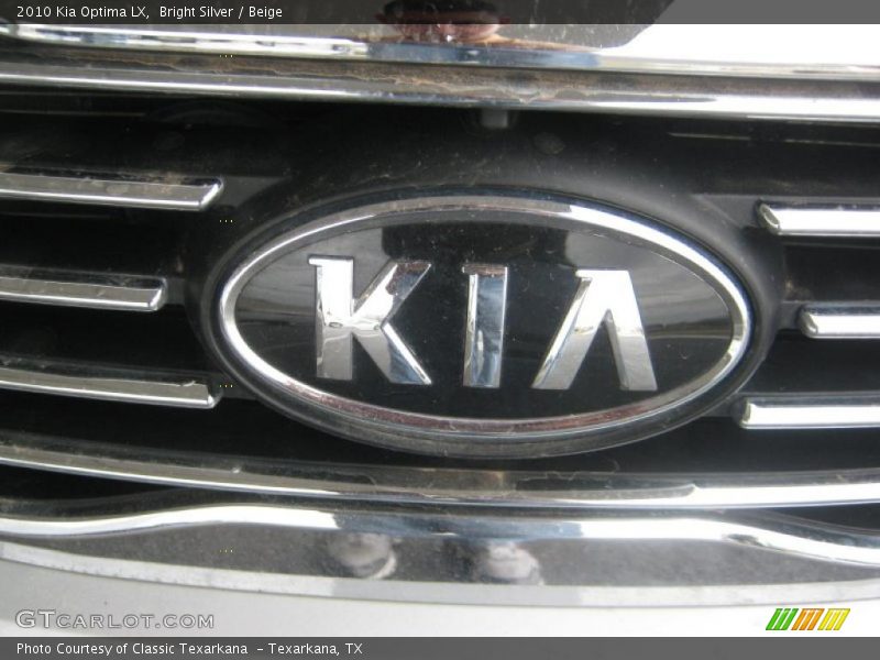 Bright Silver / Beige 2010 Kia Optima LX