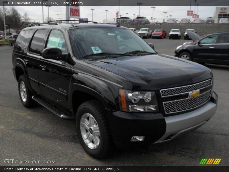 Black / Ebony 2011 Chevrolet Tahoe Z71 4x4