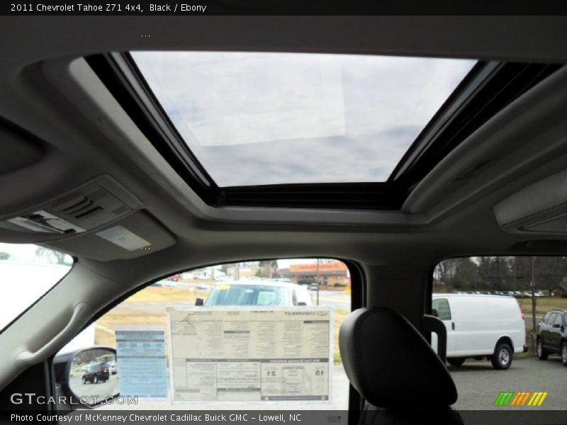 Black / Ebony 2011 Chevrolet Tahoe Z71 4x4