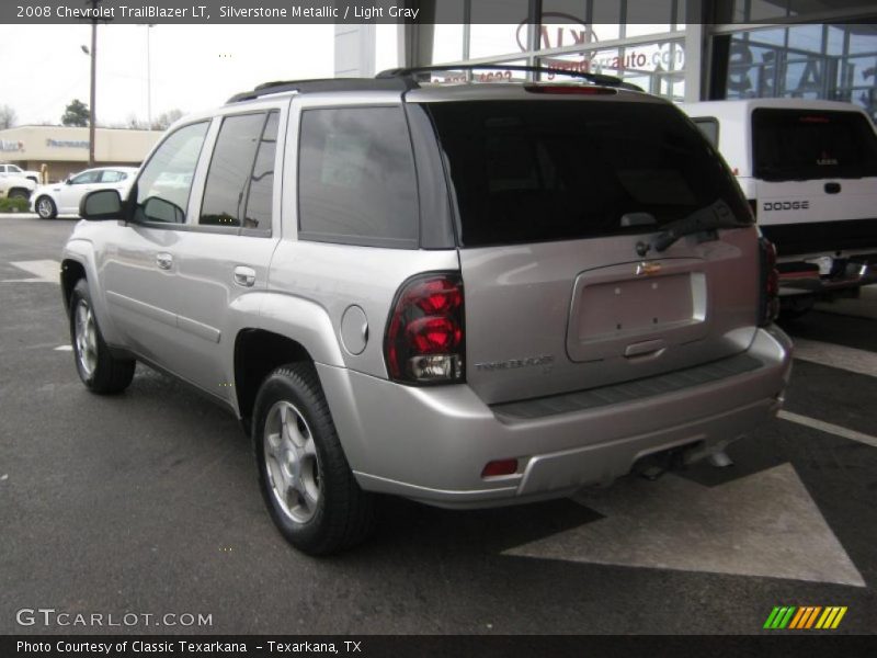 Silverstone Metallic / Light Gray 2008 Chevrolet TrailBlazer LT