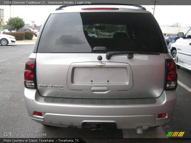 Silverstone Metallic / Light Gray 2008 Chevrolet TrailBlazer LT