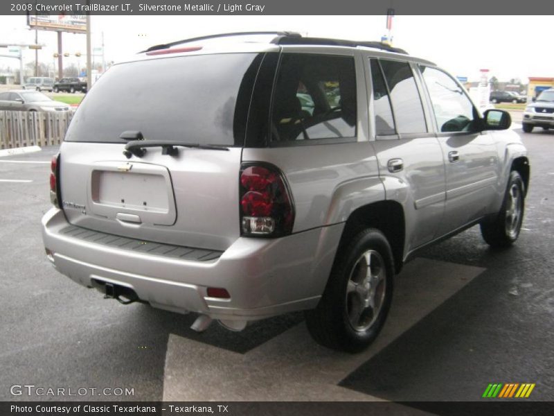 Silverstone Metallic / Light Gray 2008 Chevrolet TrailBlazer LT