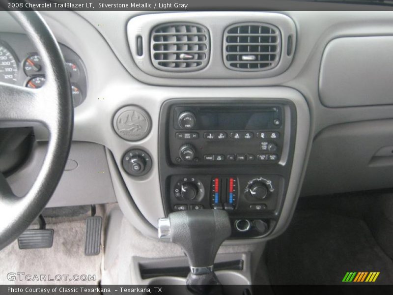 Silverstone Metallic / Light Gray 2008 Chevrolet TrailBlazer LT