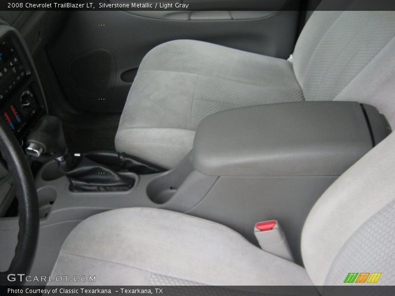 Silverstone Metallic / Light Gray 2008 Chevrolet TrailBlazer LT