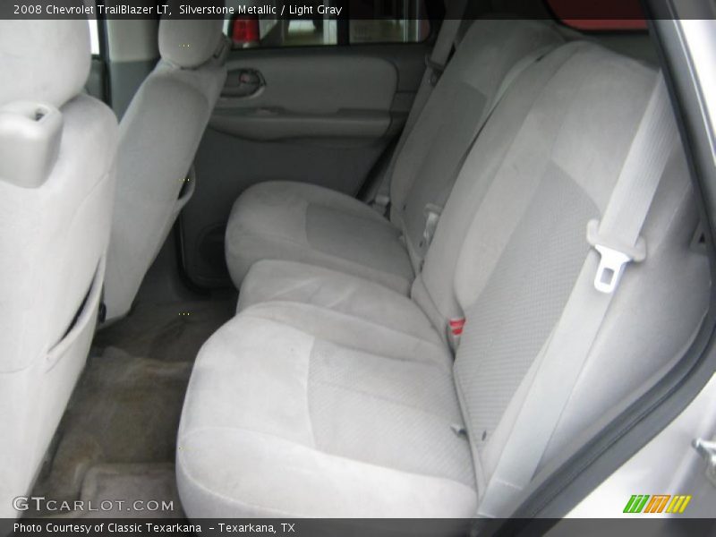 Silverstone Metallic / Light Gray 2008 Chevrolet TrailBlazer LT