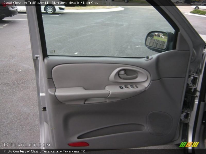 Silverstone Metallic / Light Gray 2008 Chevrolet TrailBlazer LT