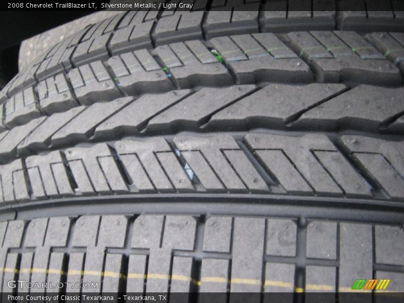 Silverstone Metallic / Light Gray 2008 Chevrolet TrailBlazer LT