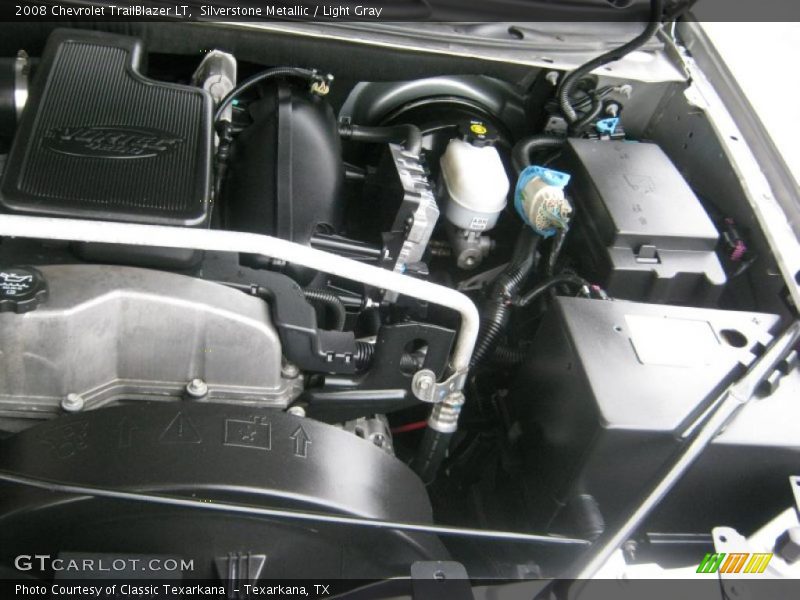 Silverstone Metallic / Light Gray 2008 Chevrolet TrailBlazer LT