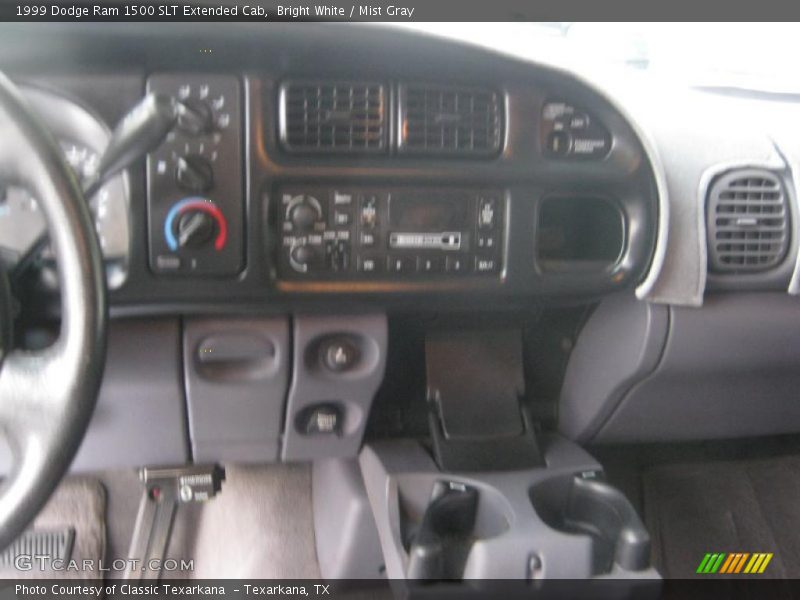 Bright White / Mist Gray 1999 Dodge Ram 1500 SLT Extended Cab