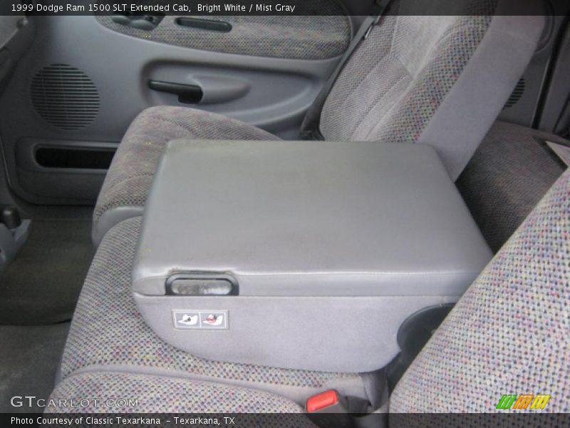 Bright White / Mist Gray 1999 Dodge Ram 1500 SLT Extended Cab