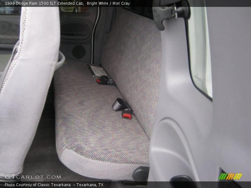 Bright White / Mist Gray 1999 Dodge Ram 1500 SLT Extended Cab